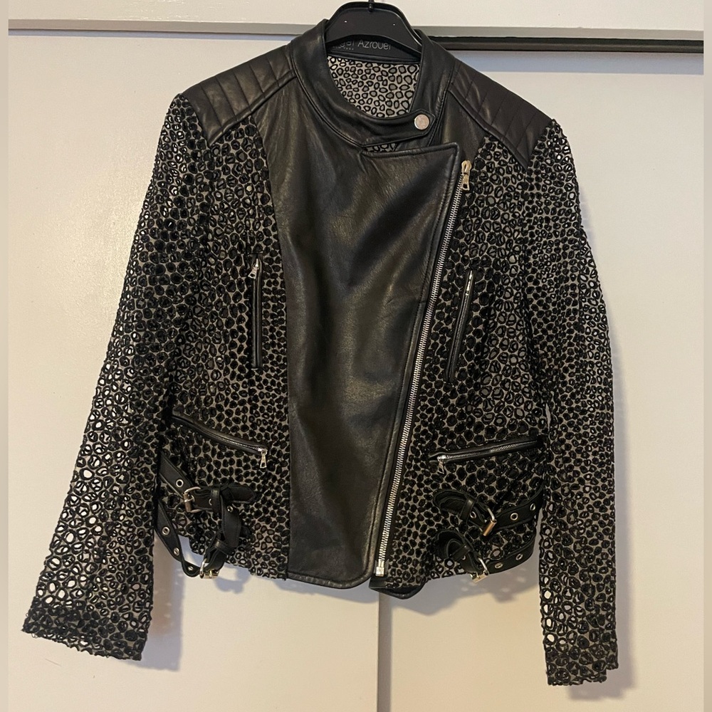 Yigal Azrouel Leather Biker Jacket